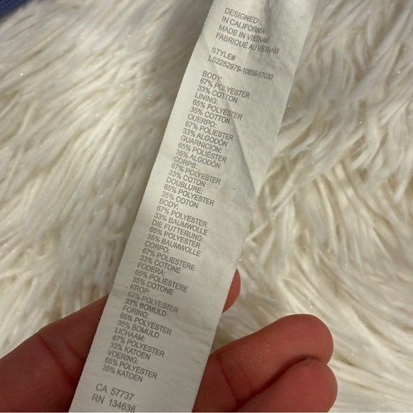 Fabletics Eco Go-To Pocket Hoodie in Bellflower Purple Woman’s Size Small - Picture 12 of 15